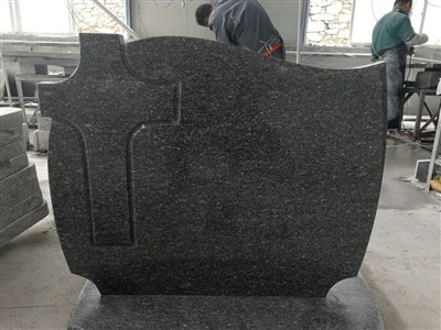 How does the relief design on Dianzi Grey tombstones differ from other styles?